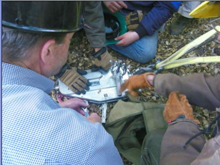 Swapping shear pins in the field