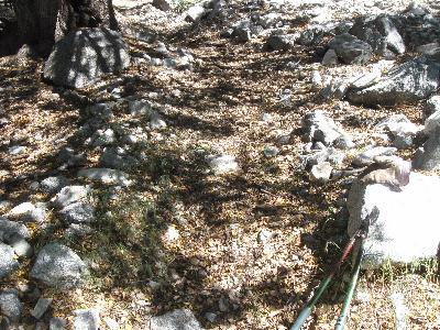 Part of the trail reworked