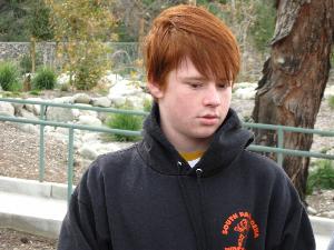 Matt contemplate's today's volunteer project
